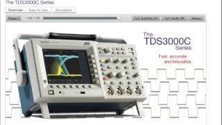 Tektronix TDS3000C Series Demo [upl. by Marquis]