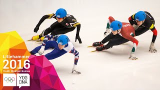 Short Track Speed Skating  1000m  Full Replay  Lillehammer 2016 Youth Olympic Games [upl. by Alek]