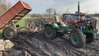 Ciągnik SAM 4x4 i demolka 2020  1300kg na podnośniku [upl. by Odragde]