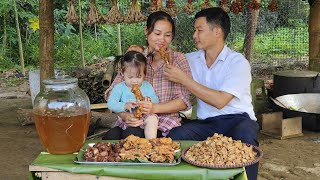 quotHusband amp Wife Making Lard Together – Happy Moments in the Kitchenquot Go to market sell  Lý Phúc An [upl. by Eittak310]