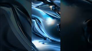 Flowing silver metal livewallpaper [upl. by Llenrad]