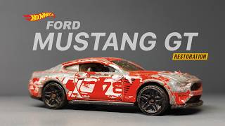 Restoration Modification Hot Wheels Ford Mustang GT [upl. by Aikemet454]