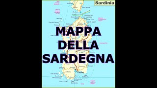 MAPPA DELLA SARDEGNA [upl. by Bjork]