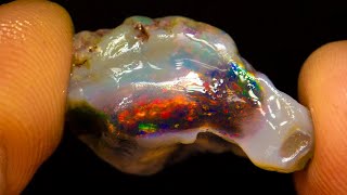 High grade rough opal has huge potential to cut thousands [upl. by Alvita]