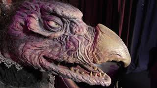 Skeksis Chamberlain prop closeup DARK CRYSTAL AGE OF RESISTANCE [upl. by Eicul]