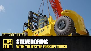 Stevedoring Forklift – Hyster® Special Truck Engineering [upl. by Yelsna]