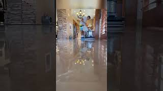 Travertine Cleaning Polishing And Sealing [upl. by Bashee]