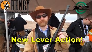 Henrys CuttingEdge NEW Lever Action Rifle  Shot Show 2024 [upl. by Nanreit170]