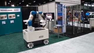 Motoman robot on Vetex mobile platform [upl. by Eelyek]