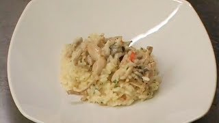 Ricette Riso Risotto con le raneuChefTV [upl. by Nodmac]