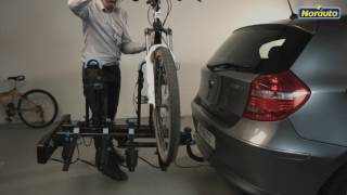 Fietsdrager NORAUTO RAPIDBIKE4 installeren [upl. by Nesilla]