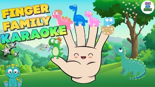 Finger Family Dinosaur Karaoke Music only  Daddy Finger Song  Baby finger shorts [upl. by Dionisio]