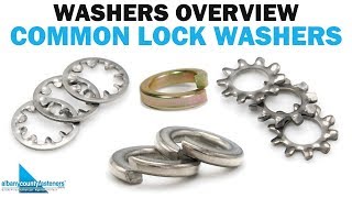 Common Types of Lock Washers  Fasteners 101 [upl. by Jezrdna]