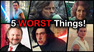 5 Worst Things About The Star Wars Sequels [upl. by Ettezoj]