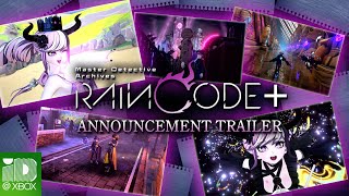 Master Detective Archives RAIN CODE Plus Announcement Trailer [upl. by Adore]