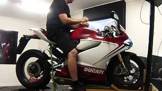 Ducati Panigale Auto Blip Down Shifting [upl. by Divan232]