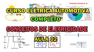 CURSO 02 ELÃ‰TRICA AUTOMOTIVA COMPLETO CONCEITOS DE ELETRICIDADE [upl. by Garaway]