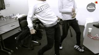 BANGTAN BOMB RINGA LINGA by TAEYANG of BIGBANG DANCE PARTY [upl. by Brindell124]