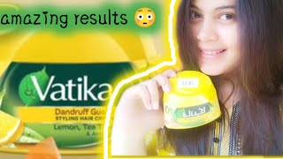 REVIEW Vatika extreme moisturizing styling hair cream  good or bad for hair [upl. by Lennod373]