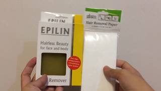 CHEAPEST HAIR WAX How to Use Hot Wax Epilin Wax [upl. by Spitzer]