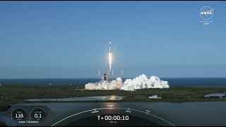 Blastoff SpaceX launches 30th cargo mission to space station nails landing [upl. by Semyaj]