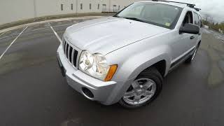 4K Review 2005 Jeep Grand Cherokee Laredo Virtual TestDrive amp Walkaround [upl. by Icnan]