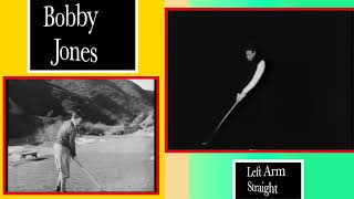 Masters Creator Bobby Jones quotTwo Swing Tipsquot with demonstration [upl. by Liarret]