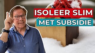 Hoe moet je de isolatiesubsidie of de ISDE subsidie aanvragen [upl. by Aikin]