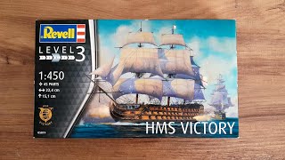 Revell 1450 HMS Victory Kutu İnceleme [upl. by Redd100]