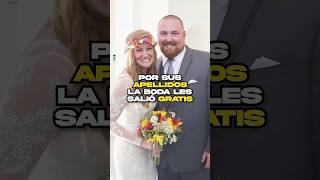 Por sus apellidos la boda les salió GRATIS 💍 Datazo [upl. by Delp]