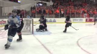 WPZ highlight reel ReedsburgWisconsin Dells falls to Cedarburg in WIAA state hockey [upl. by Felicity]