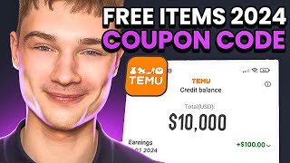 The Ultimate TEMU Coupon Code  active promo codes for free gifts stuff 2024 [upl. by Agn]