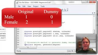 Basic Regression Commands in Stata [upl. by Odnomar645]