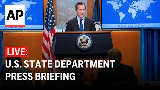 US State Department press briefing 2124 [upl. by Aisatal]