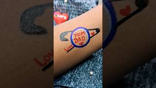 Papa tattoo design❤️ trending viral ytshorts satisfying shortvideo tattoo tatooart papa maa [upl. by Lothar]