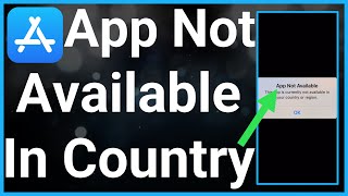 How To Fix This App Isnt Available In Your Country  Region [upl. by Denman979]