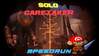 Solo Caretaker in LESS than 4 Minutes 348 WR [upl. by Gibbs]