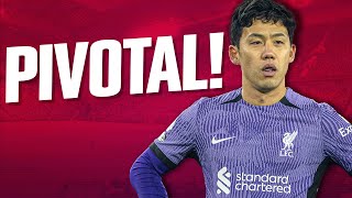 Wataru Endo is PIVOTAL to Liverpool [upl. by Leann]