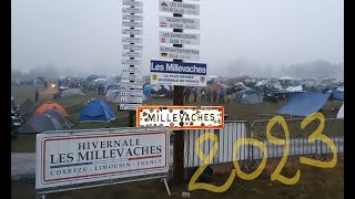 MILLEVACHES 2023  Hivernale Moto avec les compagnons du 85 [upl. by Anelrahs]