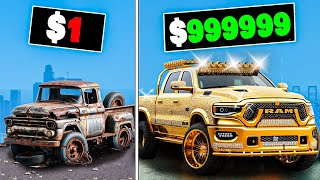 Every time I crash my truck gets more expensive in GTA 5 [upl. by Keller]