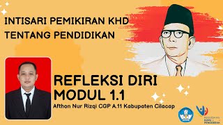 Intisari Pemikiran KHD CGP Angkatan 11 [upl. by Ammej]