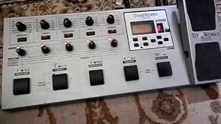 Korg AX1000G demo including the mythical quotPigsnortionquot effect [upl. by Im]