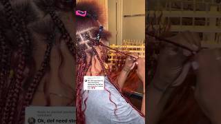 How to do boho knotless braids  Beginners friendly [upl. by Valdis]