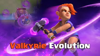 Valkyrie Evolution  Clash Royale [upl. by Juta]