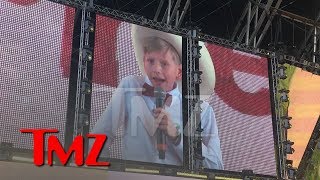 Yodeling Kid Mason Ramsey Performs at Coachella  TMZ [upl. by Abekam439]