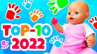 Top10 2022 Comme maman  les meilleurs jeux avec Baby Born pour filles [upl. by Atilemrac]