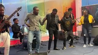 Les Wanyika  Afro  Live Performance at K 24 TV [upl. by Dart]