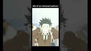 Anime movie edit Introvert 😥 wait for end shorts anime video song mockingbird [upl. by Ledah]