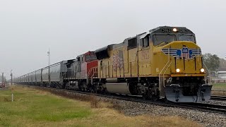 UP 3962 at Centralia IL [upl. by Nosliw734]