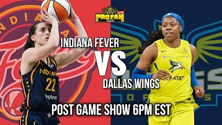 WNBA Post Game Show Indiana Fever vs Dallas Wings [upl. by Ynatirb607]